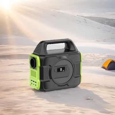 Station électrique d'énergie portable de 300 W Batterie au lithium-ion Balcon solaire Stockage d'énergie