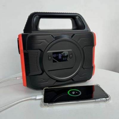 300W haute puissance de camping extérieur batterie au lithium d'urgence 288wh alimentation portable