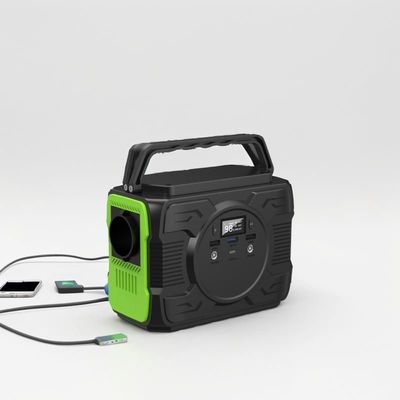 Générateur de puissance de sortie de courant alternatif portable de 200 W, batterie de secours avec batterie au lithium ternaire
