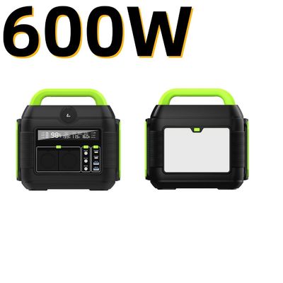 600W Ternary Lithium Battery Power Station pour le camping en plein air et la famille meilleur choix