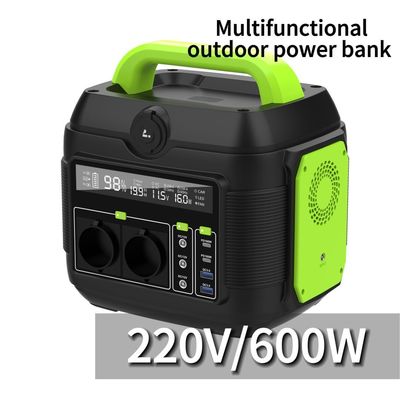 Générateur portable de stockage d'énergie pour camping extérieur 220V 600W pour toutes les marques compatibles