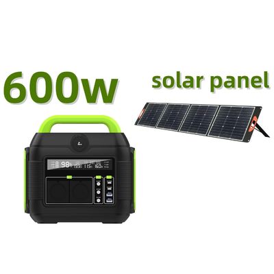 Générateur solaire portable de grande capacité de 600W pour voyager sans soucis en Amérique du Sud