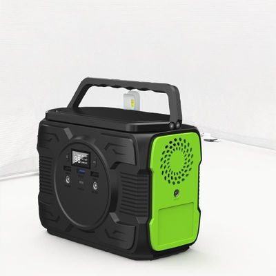 Station de stockage d'énergie solaire portable avec sortie AC de 200 W et sortie USB