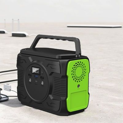 Station électrique mobile avec sortie 5V/2.1A USB1/USB2 et sortie 12V-16.8V/6A DC1 2
