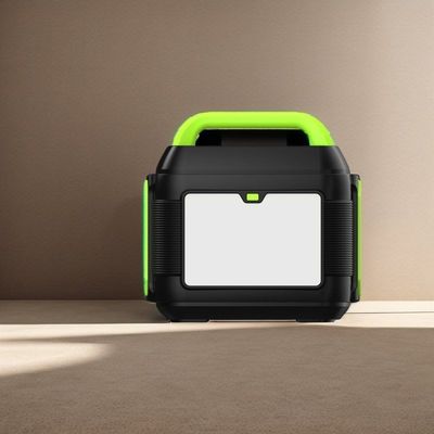 Station électrique de stockage d'énergie mobile extérieure portable de 600 W pour la recharge solaire de drones RV