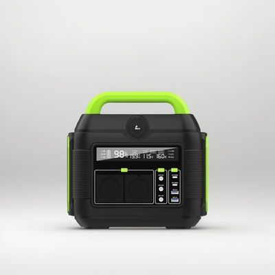 Batterie au lithium 600W Stockage d'énergie extérieur portable alimentation pour l'alimentation d'urgence
