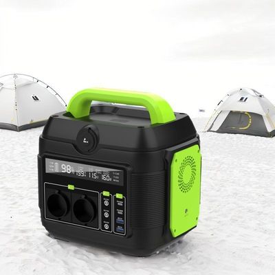 Solution d'alimentation pour camping en plein air Centrale électrique de 600 W avec batterie au lithium et sortie S6