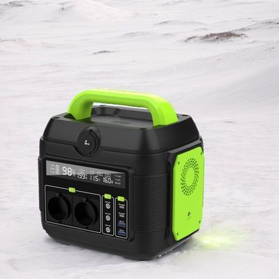Solution d'alimentation pour camping en plein air Centrale électrique de 600 W avec batterie au lithium et sortie S6
