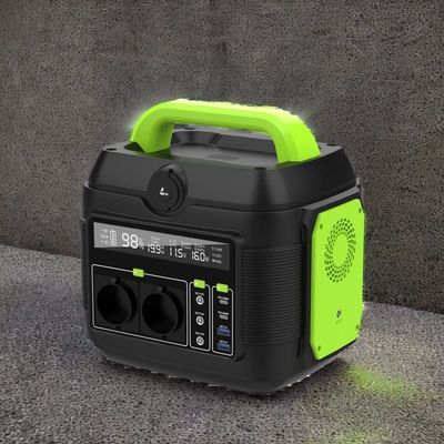 Batterie LiFePO4 DC AC Station solaire portable pour l'alimentation électrique d'urgence intérieure et extérieure