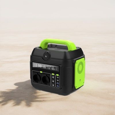 600W 110V/220V batterie au lithium centrale solaire portable pour l'extérieur écologique