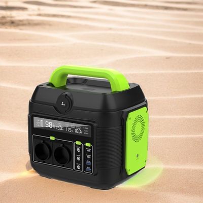 S6 600W Mini centrale solaire mobile pour les prises de courant de type européen standard et sud-africain