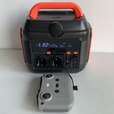 MPPT Puissance 600W Batterie au lithium portable Station électrique mobile extérieure CA 220V