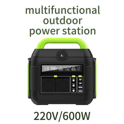 Une station de recharge portable polyvalente de 600W Power Bank pour les amateurs de plein air