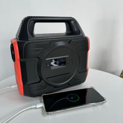 Générateur de stockage d'énergie à haute puissance de 300 W pour balcon RV avec éclairage LED