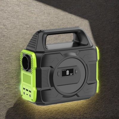 Centrale électrique de camping extérieur portable 300W CA Sortie haute puissance avec batterie au lithium