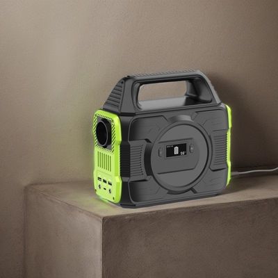 Centrale électrique de camping extérieur portable 300W CA Sortie haute puissance avec batterie au lithium
