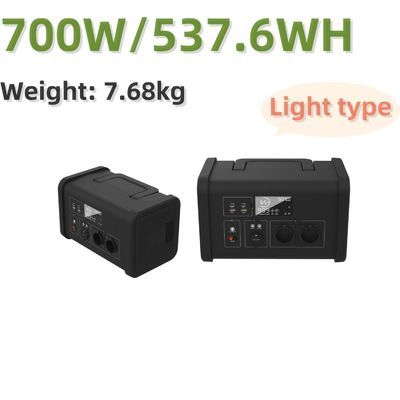 ST7 Station de stockage d'énergie portable sur balcon avec chargeur mobile de 1 et 700W