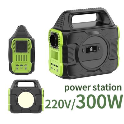 Station électrique portable S3 avec générateur solaire de 300 W et batterie au lithium