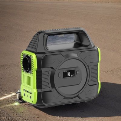 Station électrique mobile portable pour la maison d'urgence RV 600W avec batterie au lithium recyclable