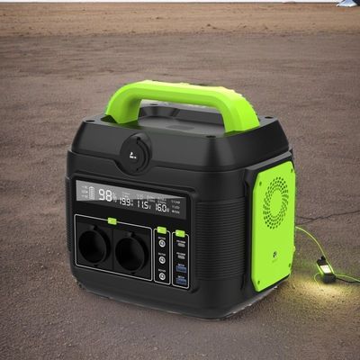 Générateur de cellules solaires portables de 600 W, centrale électrique multifonctionnelle pour aventures en plein air