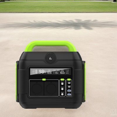 Station électrique mobile à batterie au lithium de 600 W pour camping et stockage d'énergie d'urgence