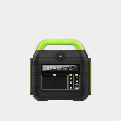 Révéler l'affichage en cristaux liquides 600W charge rapide Mini générateur de puissance d'urgence avec prise EU AC