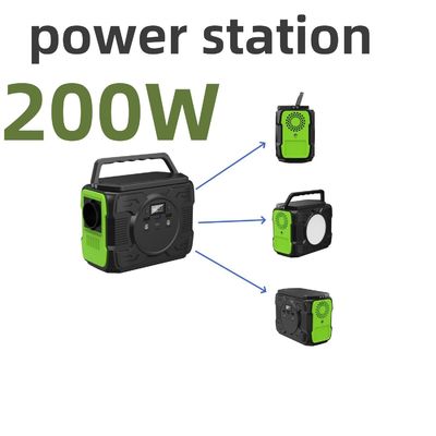 Générateur de stockage d'énergie solaire de 200W Balcon d'urgence Station électrique RV avec S2X-173