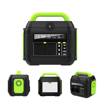 Centrale électrique portable recyclable de 600 W pour les activités de plein air et le stockage d'énergie à domicile