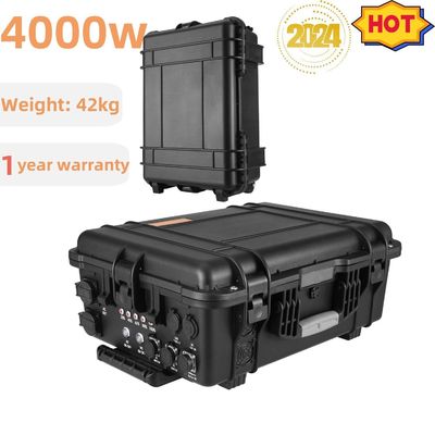 Générateur solaire portable de grande capacité de 3000W à 4000W pour camping-car et extérieur Temps de charge de 6 à 7 heures