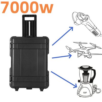 Puissance 7000W/6993wh Générateur solaire pour l'extérieur 610*440*250 mm