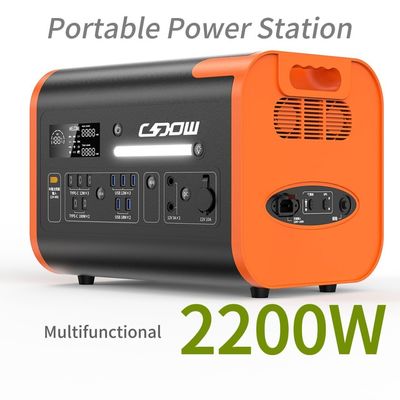 Station électrique portable avec 51.52V40ah 3.22V*16s Capacité de la batterie et 2000 cycles de vie