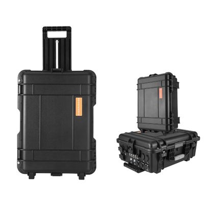 Générateur solaire portable multifonctionnel de puissance maximale de 6000 W pour les solutions d'alimentation en extérieur