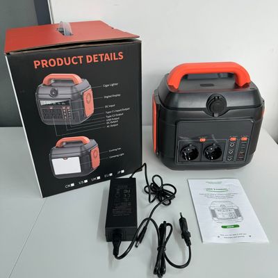 Durable Normal Chord 600W/576wh Appareil électrique portable mobile en attente