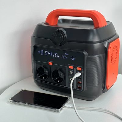 Générateur solaire portable de 600W/576wh polyvalent et facile à utiliser pour l'alimentation d'urgence extérieure