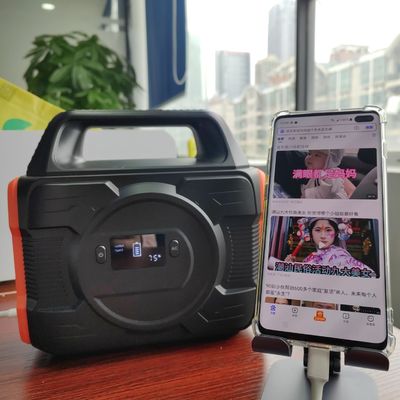 Éclairage d'urgence à domicile à prise CA EU Station électrique mobile Générateur solaire portable 300W