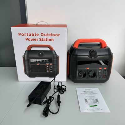 Centrale électrique portable à batterie au lithium 600W 200W 300W pour ménage 110V 220V Camping