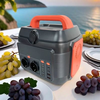 Centrale électrique portable à batterie au lithium 600W 200W 300W pour ménage 110V 220V Camping