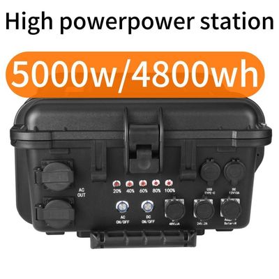 Une centrale électrique portable multifonctionnelle de 5000 W avec batterie LT-50 au lithium fer phosphate