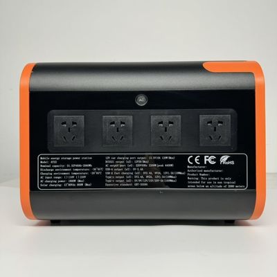 AT22 centrale électrique portable extérieure avec sortie 220V et générateur de stockage d'énergie solaire