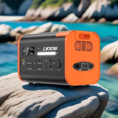 Générateur solaire AT22 51,52V40ah pour centrale électrique d'urgence portable en orange extérieur