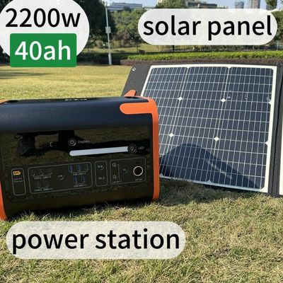 Puissance constante de 2200W peut alimenter une centrale électrique portable de 4000W pour les situations d'urgence et en extérieur