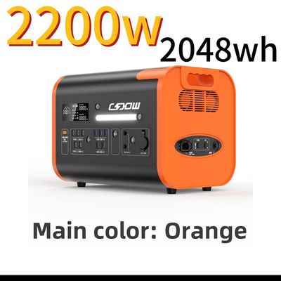 Appareil électrique portable à charge rapide de 1500 W avec écran et centrale électrique mobile UPS de 1800 W