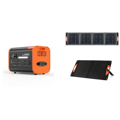Appareil électrique portable à charge rapide de 1500 W avec écran et centrale électrique mobile UPS de 1800 W