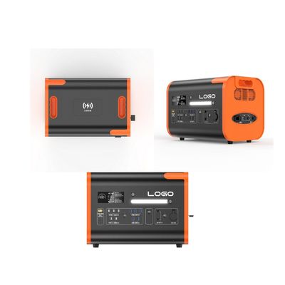 Appareil électrique portable à charge rapide de 1500 W avec écran et centrale électrique mobile UPS de 1800 W