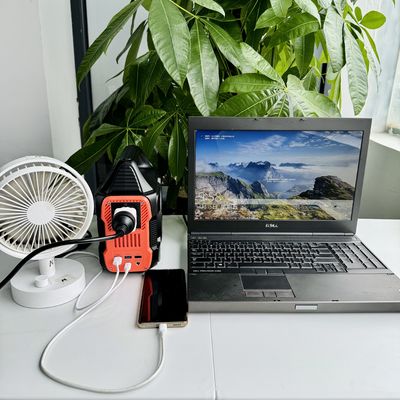 Station électrique portable personnalisable 300W 288wh 14.4V 20Ah 80000mAh avec écran LCD