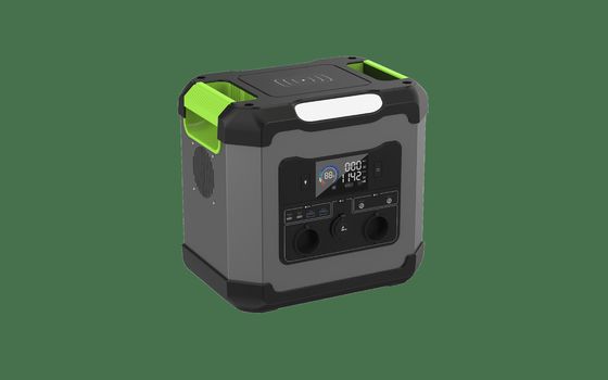 Station électrique de stockage d'énergie portable avec sortie de type C1 de 12V/3A et entrée de panneau solaire de 500W