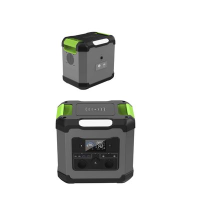 Station électrique de stockage d'énergie portable avec sortie de type C1 de 12V/3A et entrée de panneau solaire de 500W