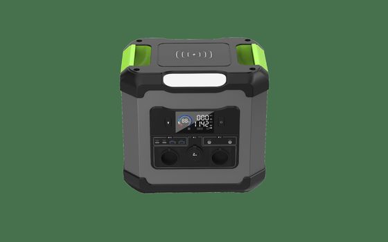 Station électrique de stockage d'énergie portable avec sortie de type C1 de 12V/3A et entrée de panneau solaire de 500W