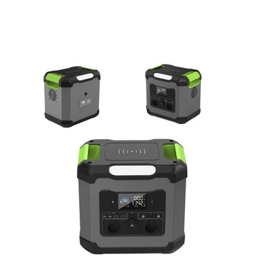 Solution d'énergie propre 1500W Sine-Wave AC Input Générateur solaire centrale électrique portable