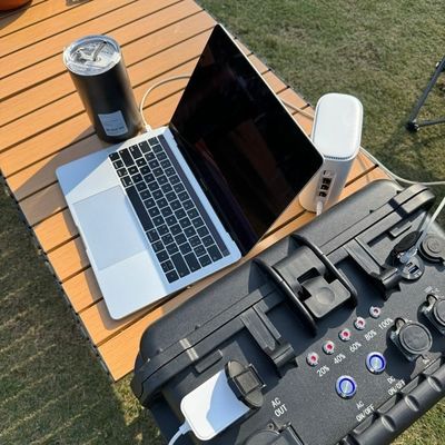 Générateur solaire portable à domicile avec courant de sortie CA 15A Max 4000 Watt Station électrique